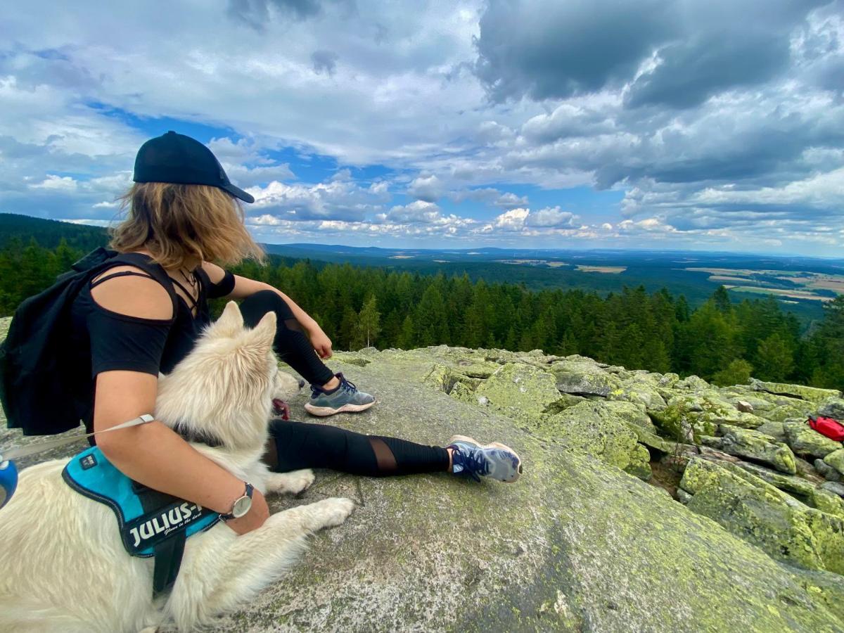 Ferienwohnung Oxana Im Naturpark Fichtelgebirge Schonwald  Luaran gambar