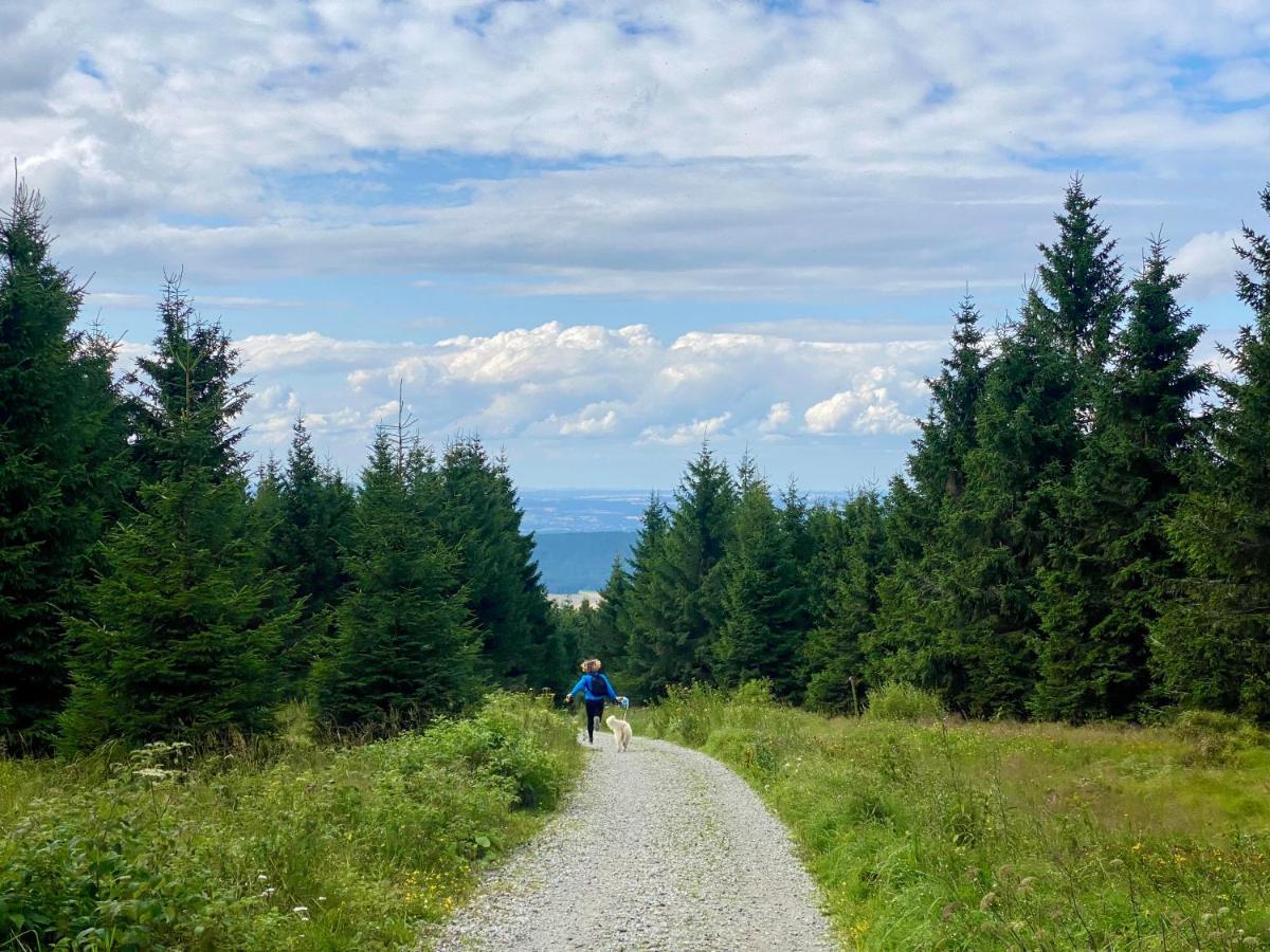 Ferienwohnung Oxana Im Naturpark Fichtelgebirge Schonwald  Luaran gambar
