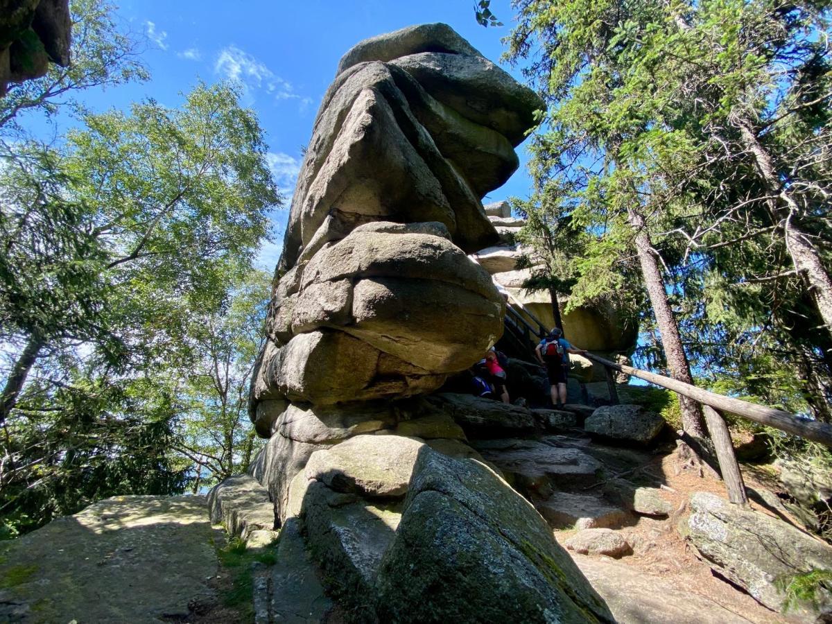 Ferienwohnung Oxana Im Naturpark Fichtelgebirge Schonwald  Luaran gambar